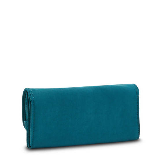 Portefeuilles Kipling Money Land Snap Wallet Turquoise | FR 1021JP